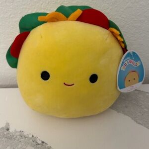 Squishmallows Tex the Taco 8” Plush NWT